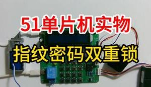 【mcugc-mcu819】指纹密码双重锁