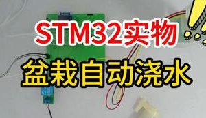 【mcugc-mcu1690】盆栽自动浇水系统的设计