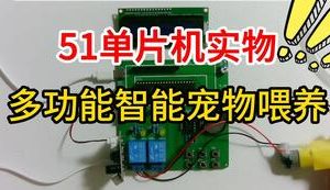 【mcugc-mcu1116】多功能智能宠物喂养系统的设计开发