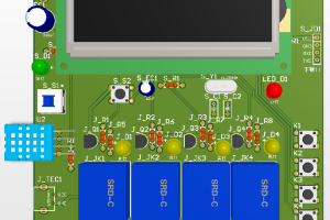 【mcugc-mcu987】中药柜温湿度控制系统