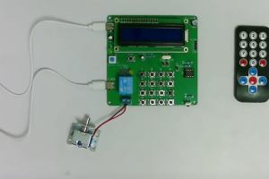 【mcugc-mcu1446】基于单片机的红外遥控电子密码锁的设计